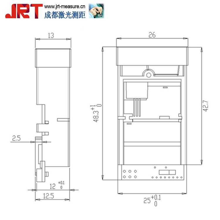 50米激光測距